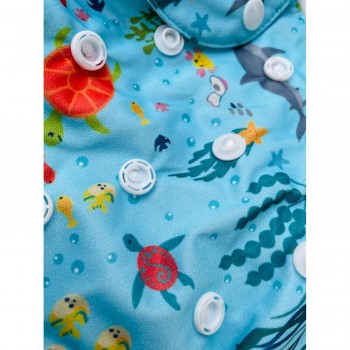 Cloth diaper - Sea Animal Print
