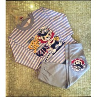 NYC striped nightsuit