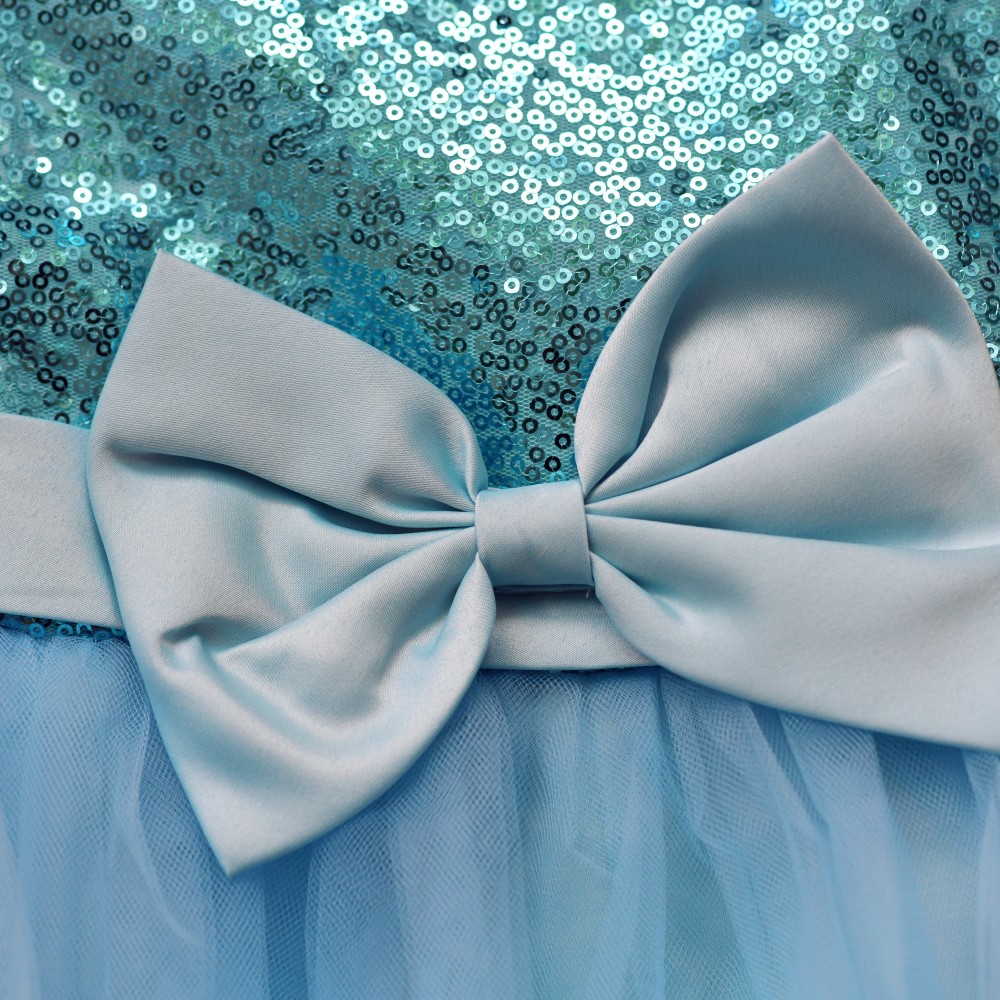 Shimmer n shine sequin party frock - Blue