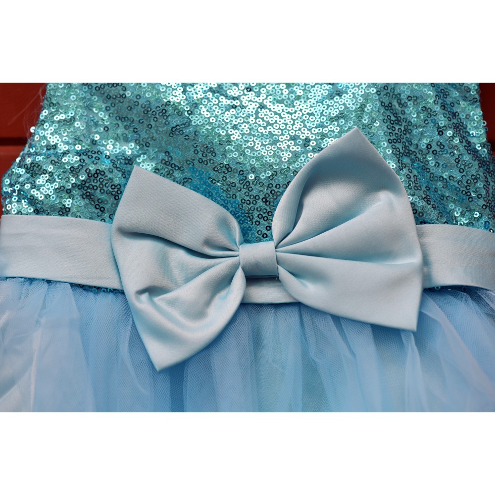 Shimmer n shine sequin party frock - Blue
