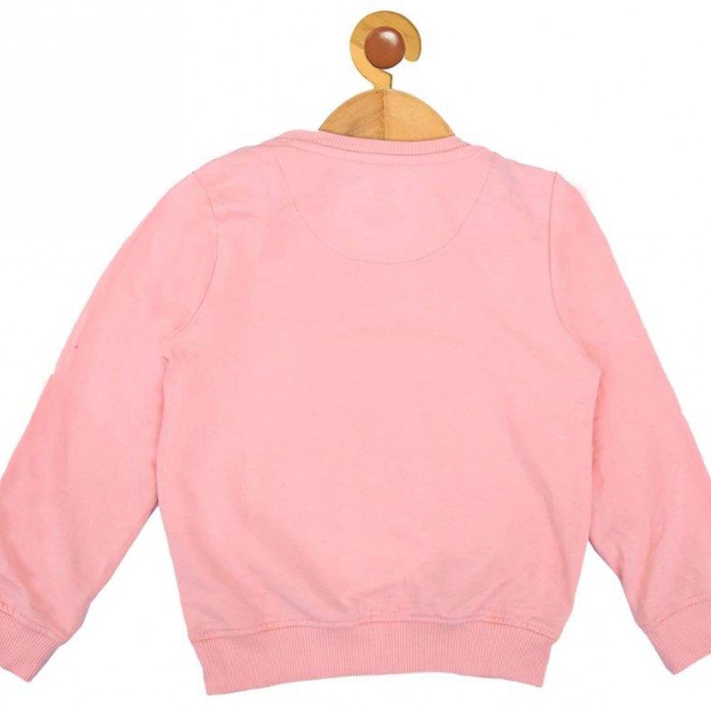 Snow White Cinderella print Beautiful Peach Sweatshirt