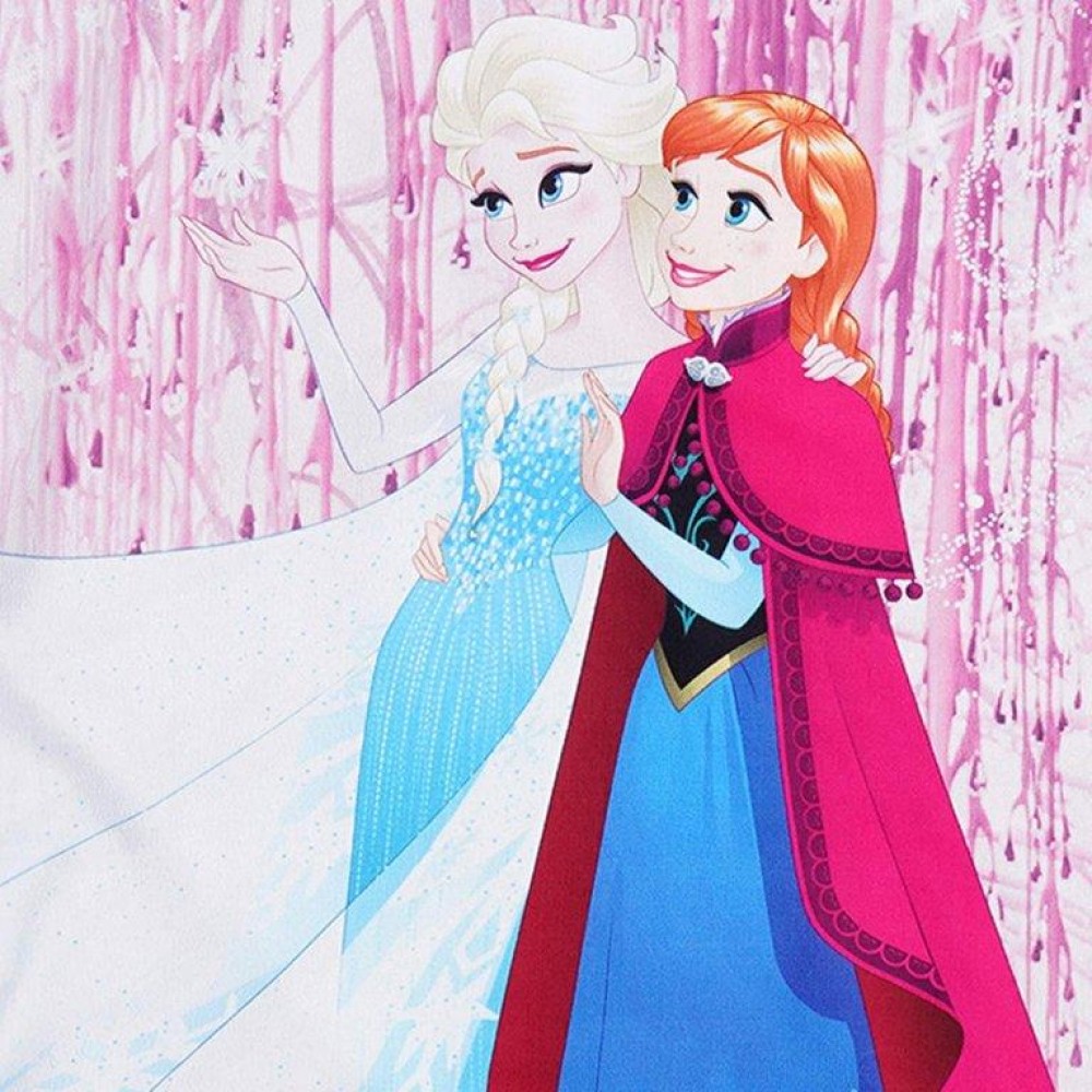 Elsa Print Purple Top