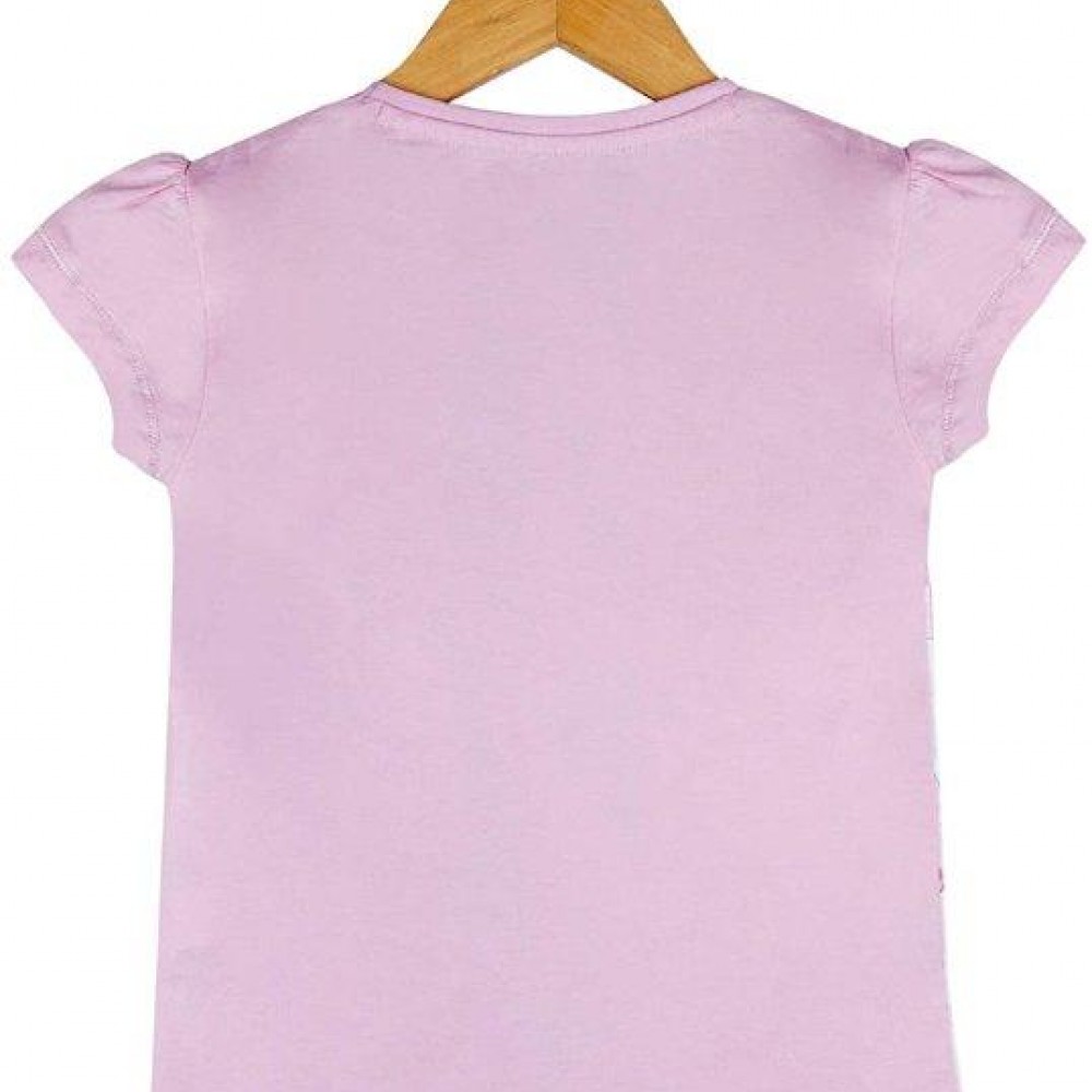 Elsa Print Purple Top