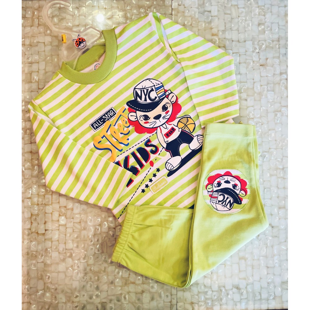NYC striped nightsuit
