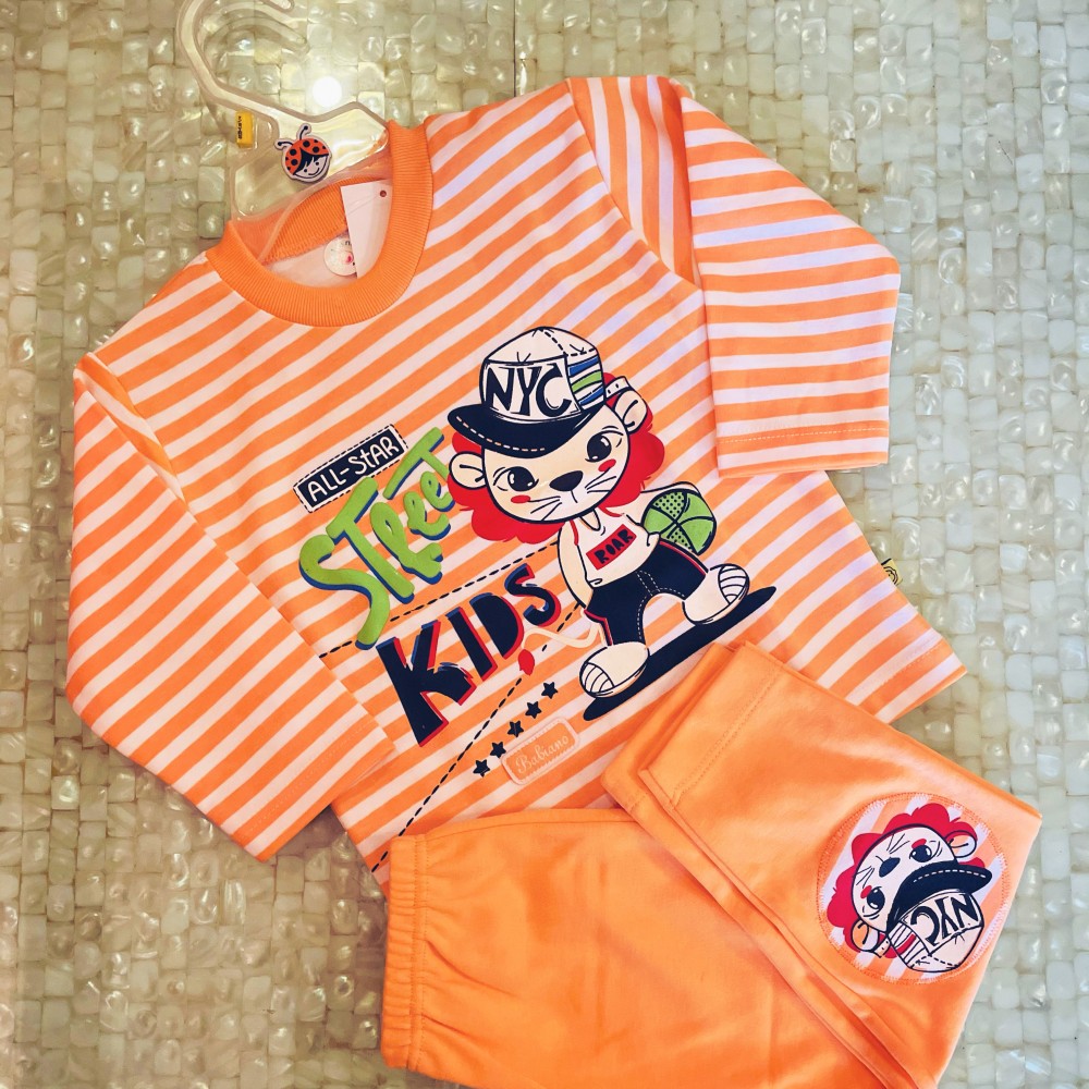 NYC striped nightsuit