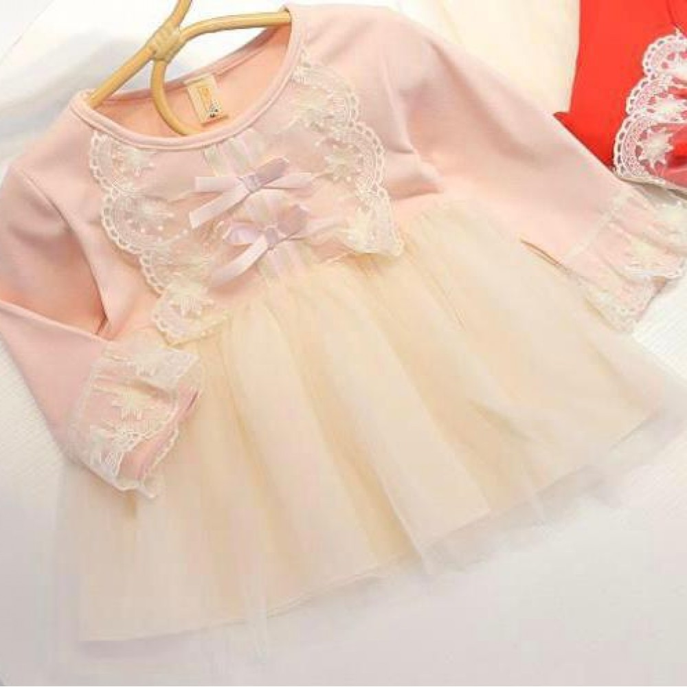 Baby pink frock