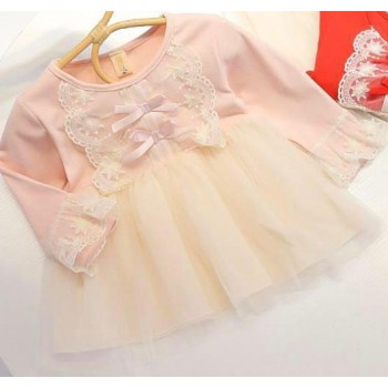 Baby pink frock