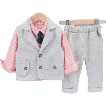 Checks Waistcoat  Set 
