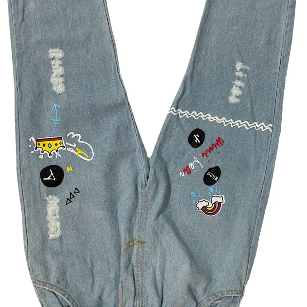 Dino Sweatshirt and Jeans set