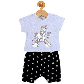 Cute Baby Girls Top and Shorts Set