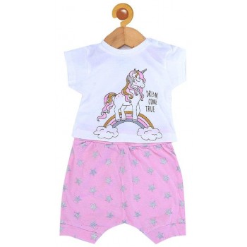 Cute Baby Girls Top and Shorts Set
