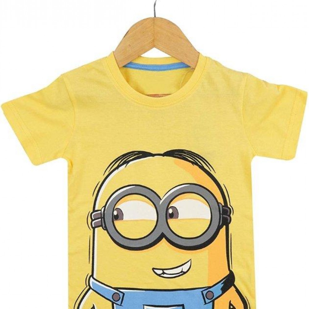 BOYS MINION PRINT T-SHIRT