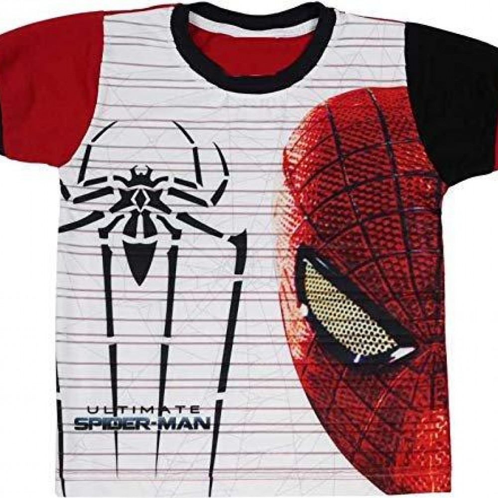 SPIDERMAN PRINT T-SHIRT 
