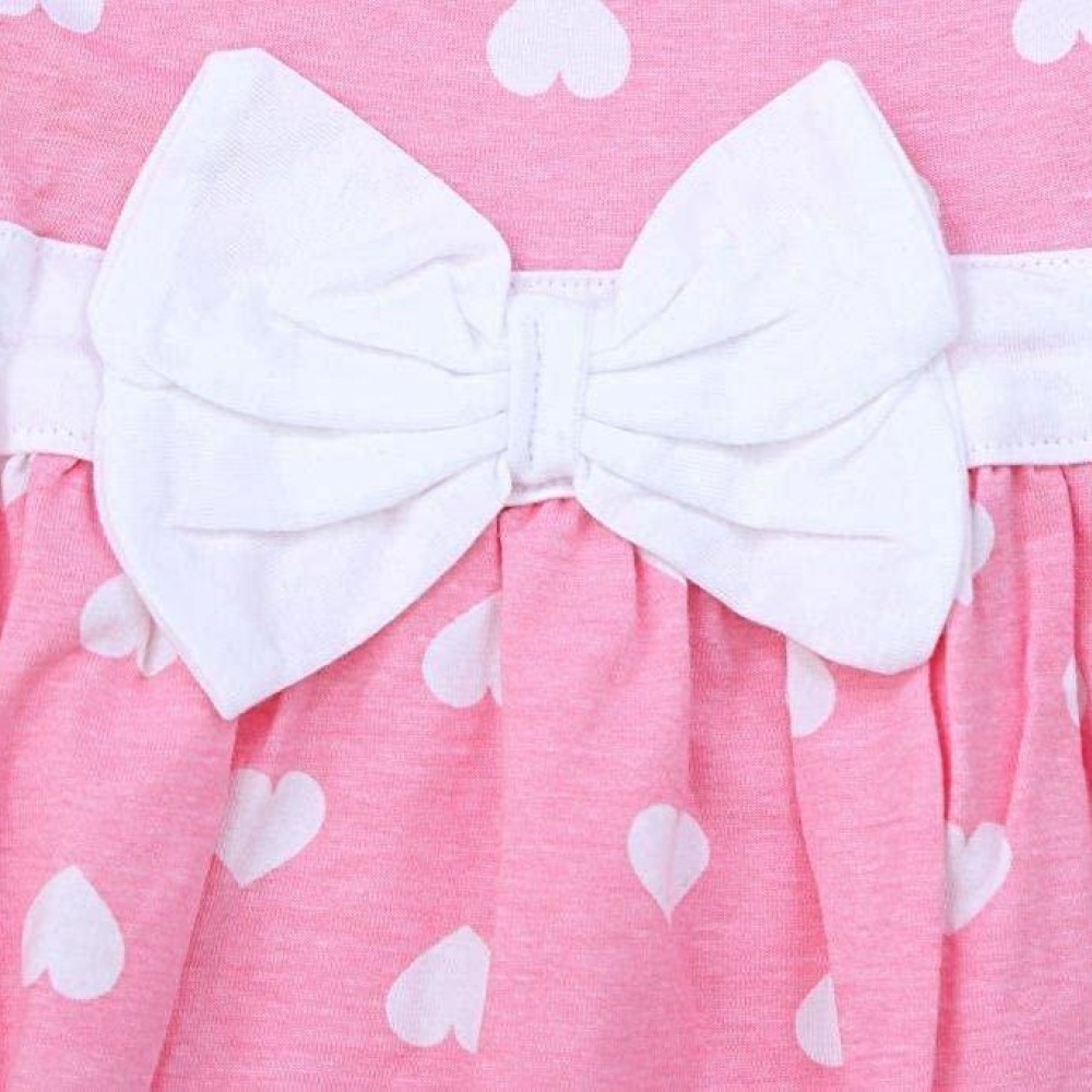 PINK HEART FROCK