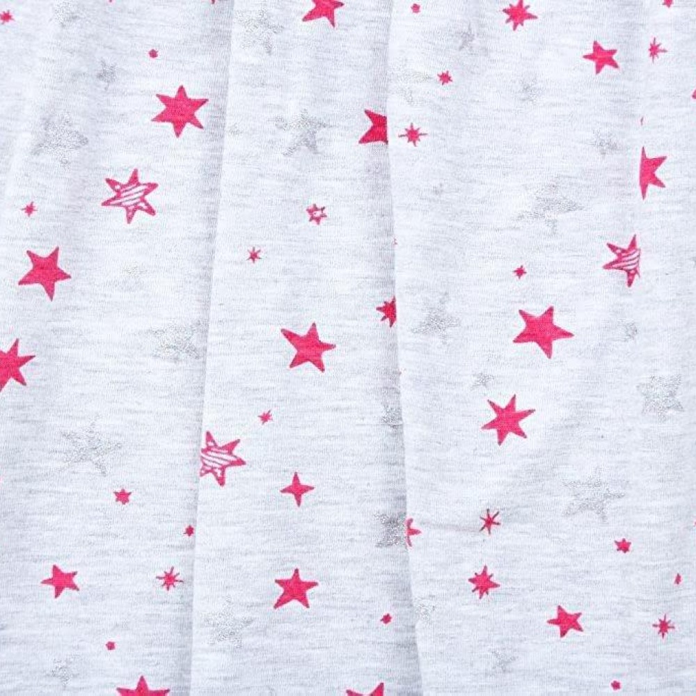 WHITE BOW STAR FROCK
