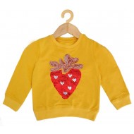 Reverse Sequin Strawberry Sweatshirt