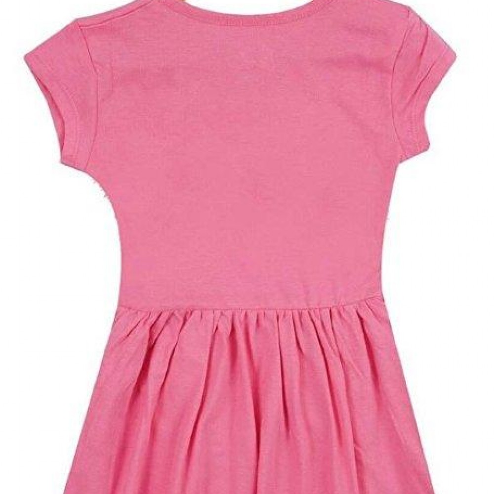  Cotton Fuscia Pink Frock