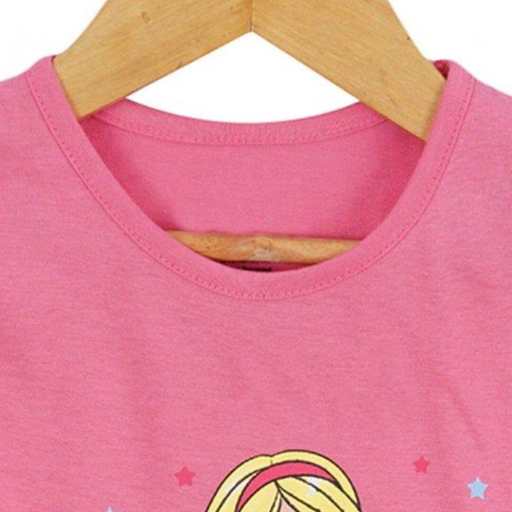  Cotton Fuscia Pink Frock