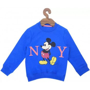 TOTS N TYKES ROUND NECK FULL SLEEVE MICKEY MOUSE SWEATSHIRT