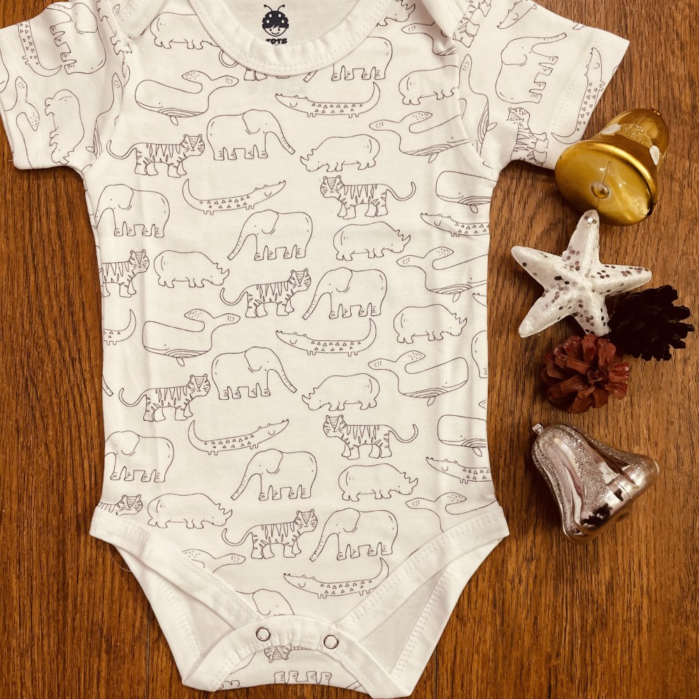 Onesie for Kids - Animal Print