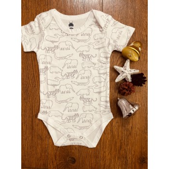 Onesie for Kids - Animal Print