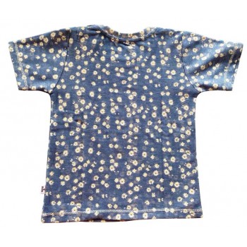 Denim Print Half Sleeve Tshirt