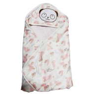 Dotted Quilt Wrapping Blanket for babies