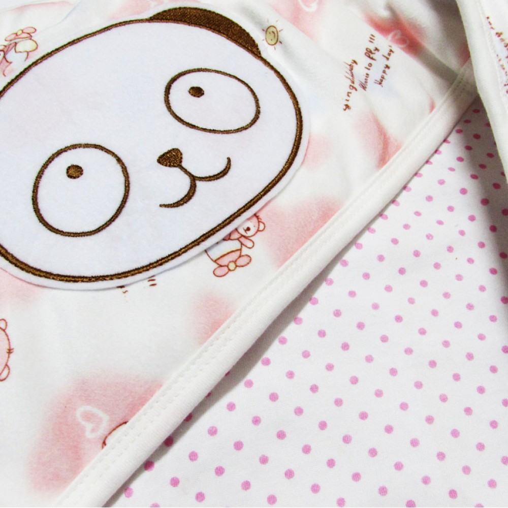 Dotted Quilt Wrapping Blanket for babies