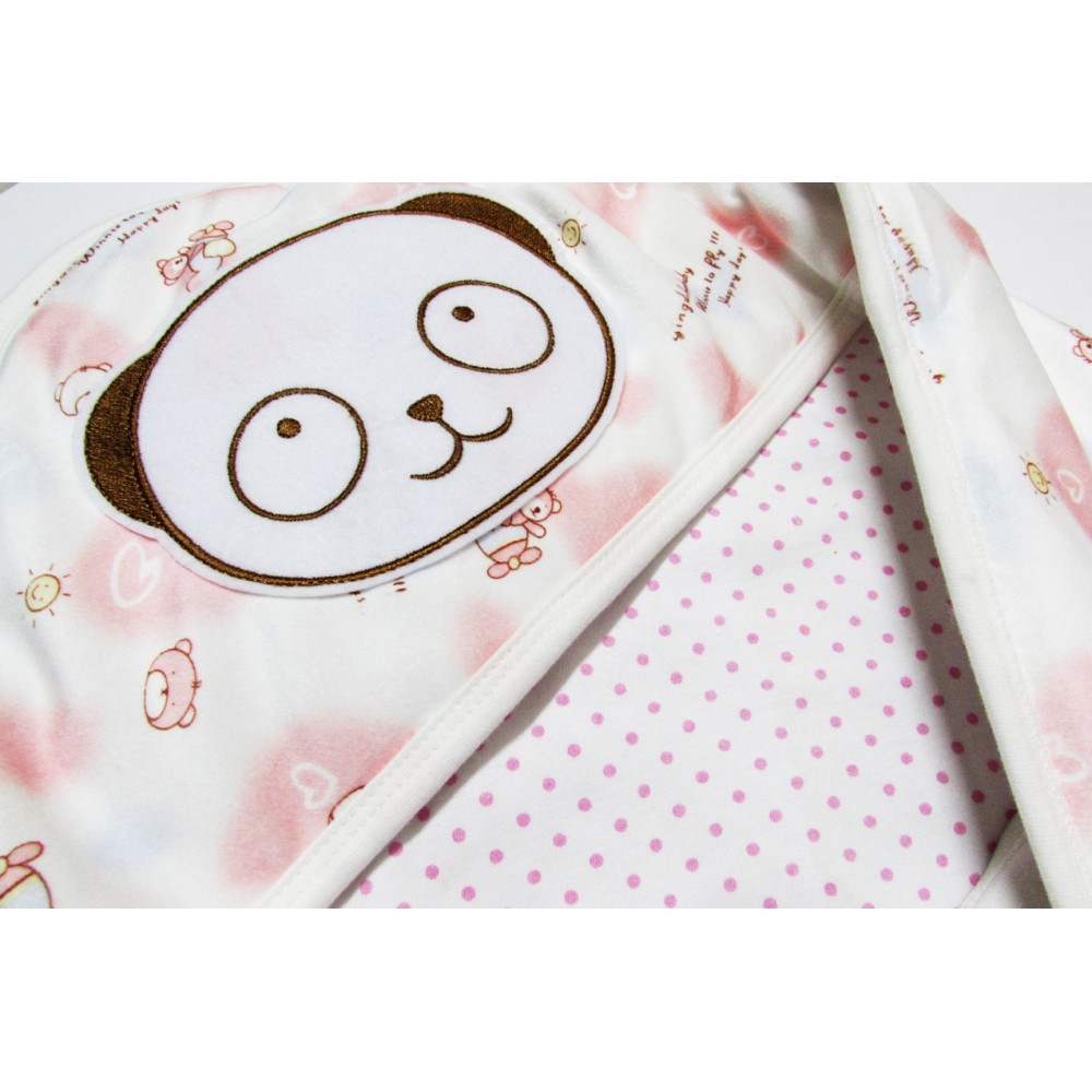 Dotted Quilt Wrapping Blanket for babies
