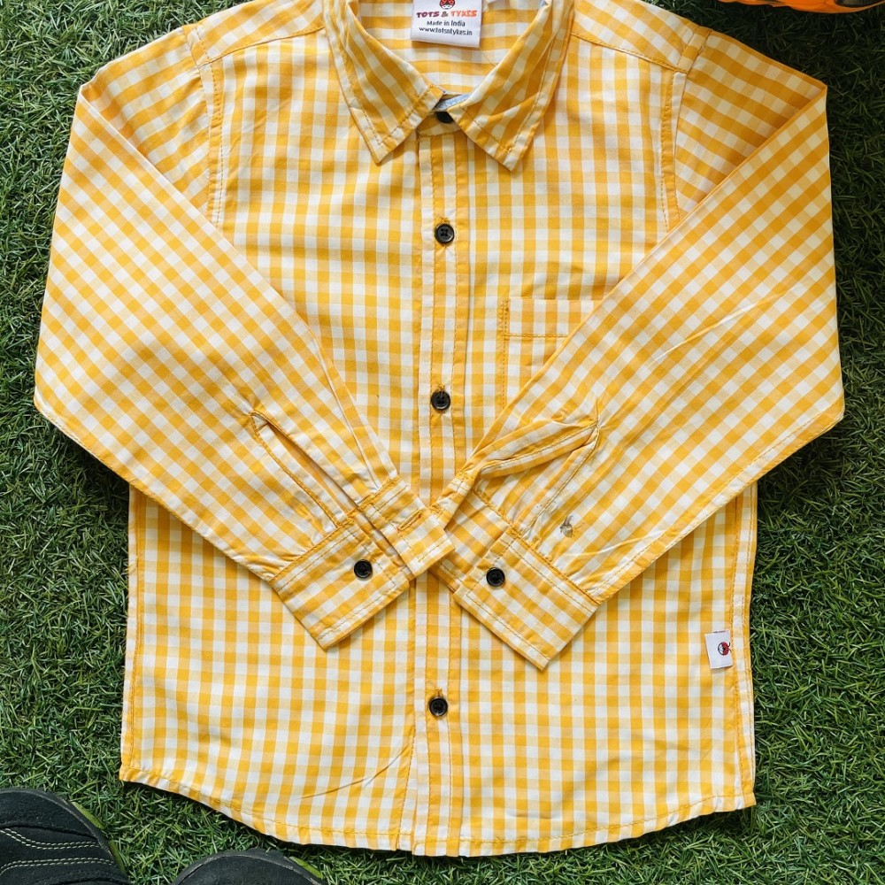 Full Sleeve Cheque Shirt