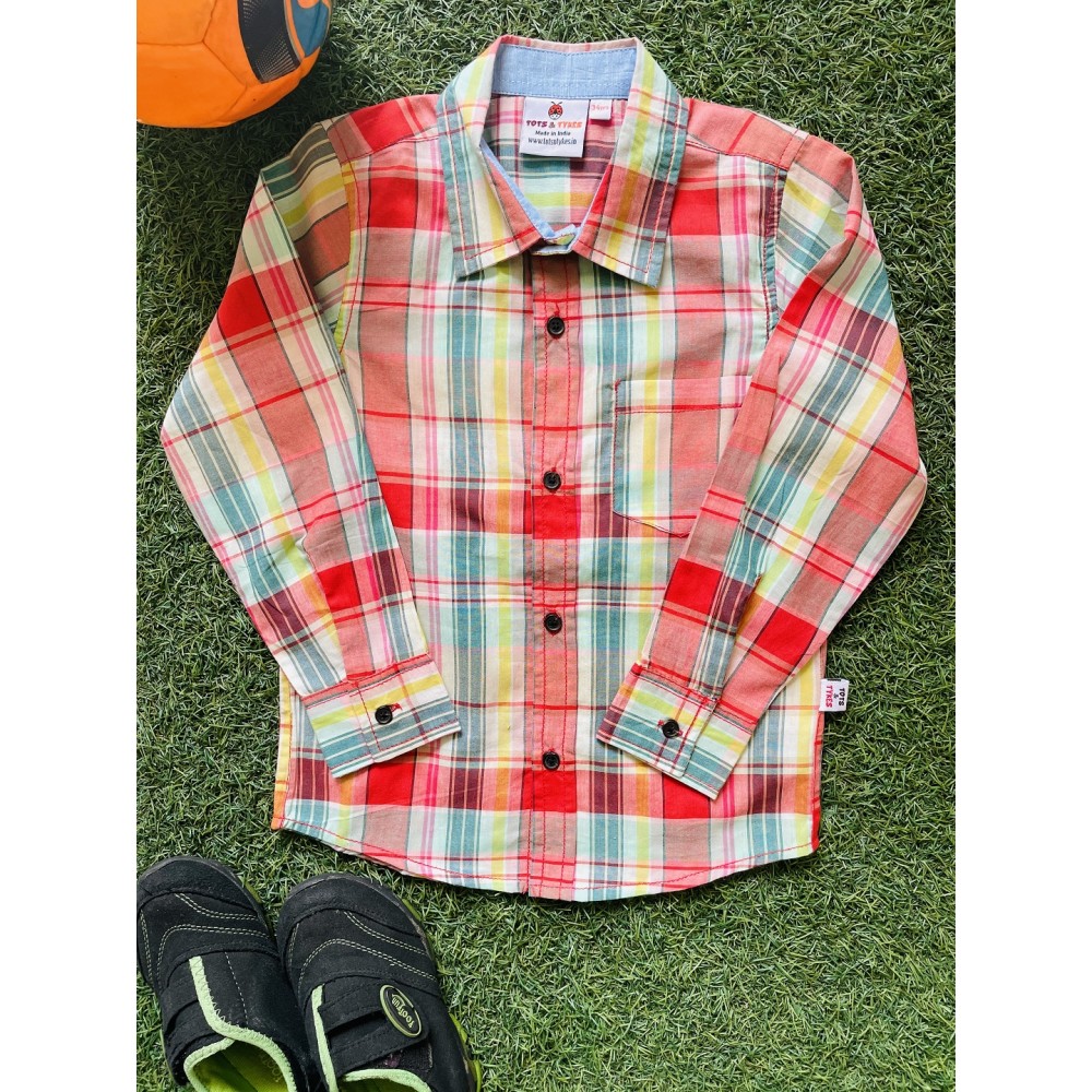 Full Sleeve Cheque Shirt