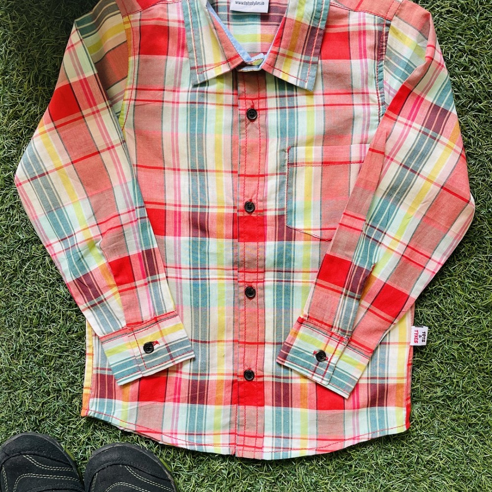 Full Sleeve Cheque Shirt