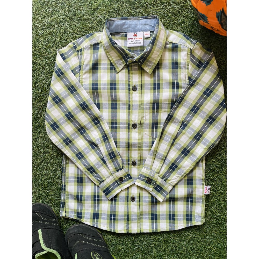 Full Sleeve Cheque Shirt