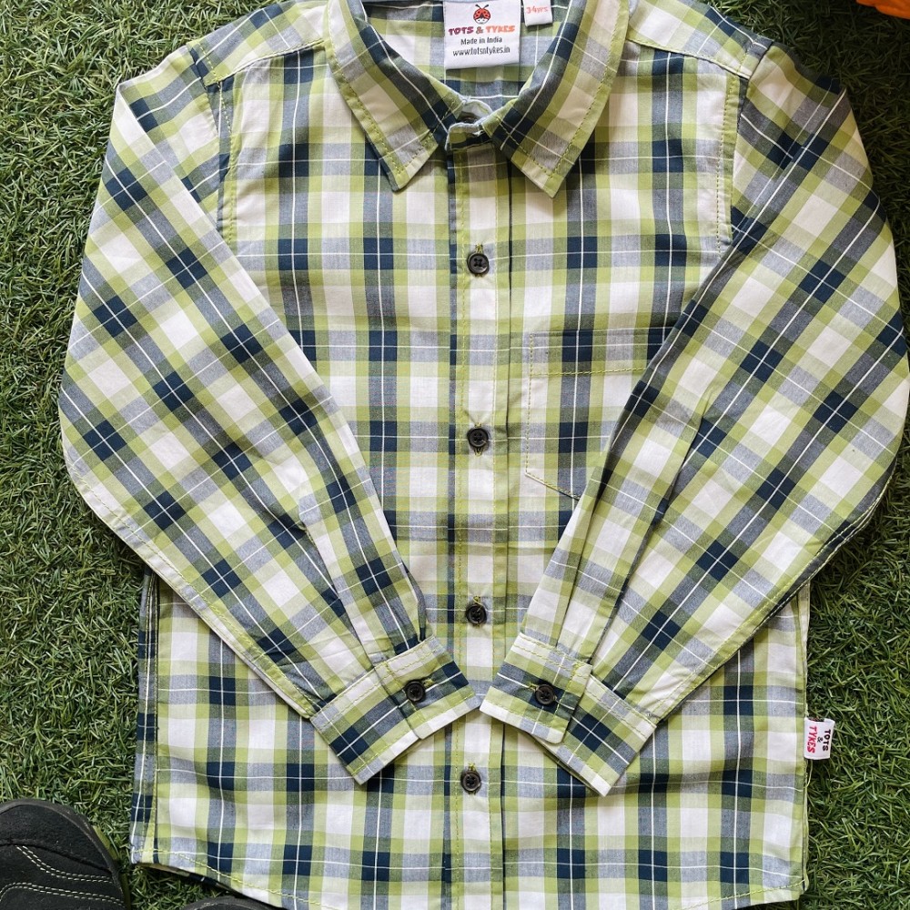 Full Sleeve Cheque Shirt