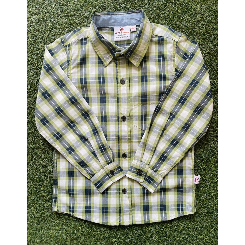Full Sleeve Cheque Shirt