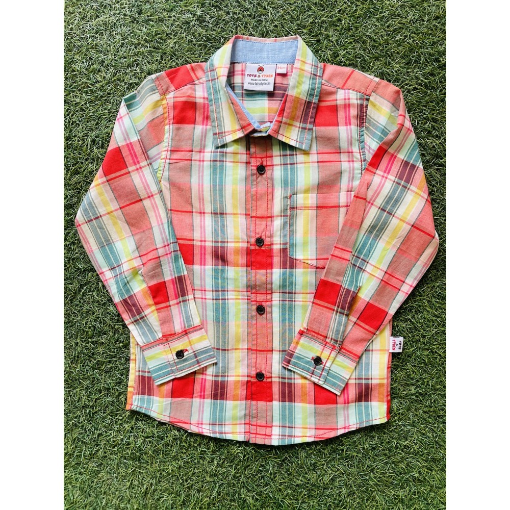 Full Sleeve Cheque Shirt