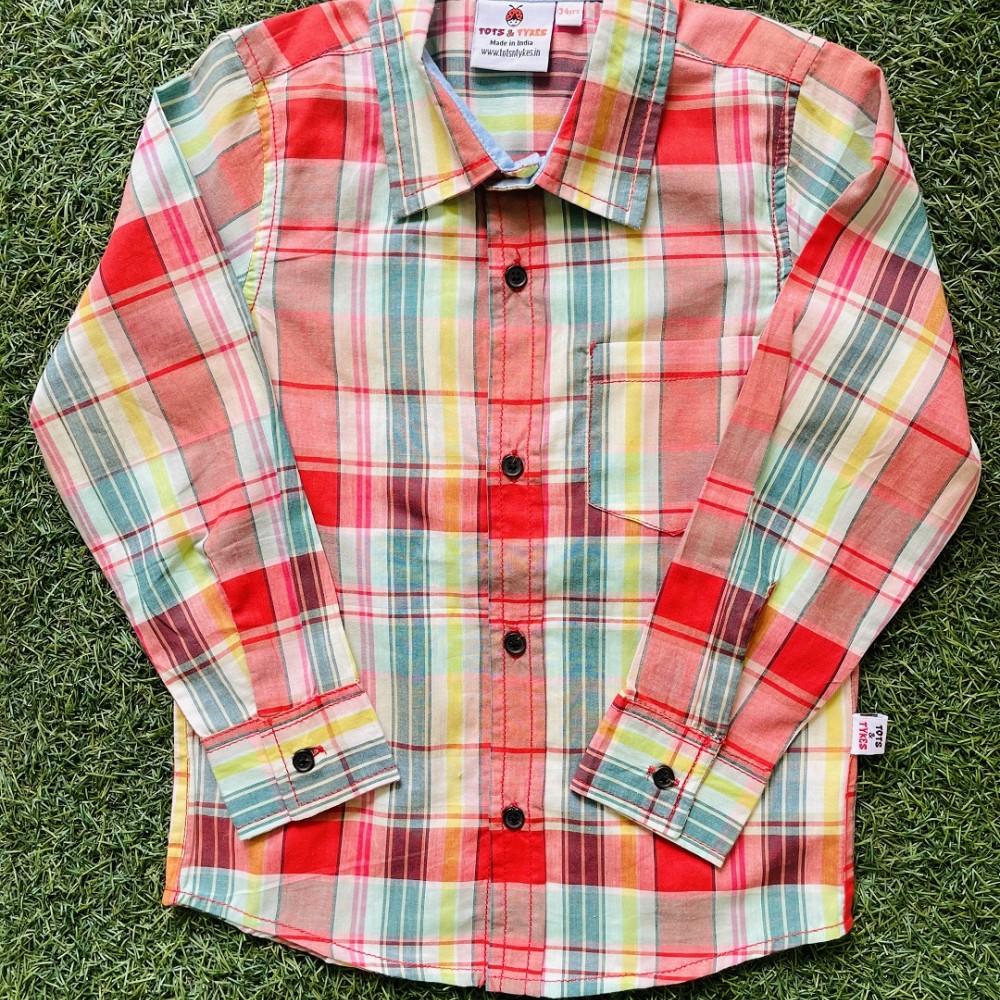 Full Sleeve Cheque Shirt