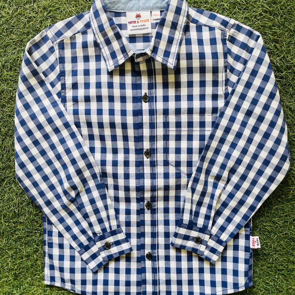 Full Sleeve Cheque Shirt