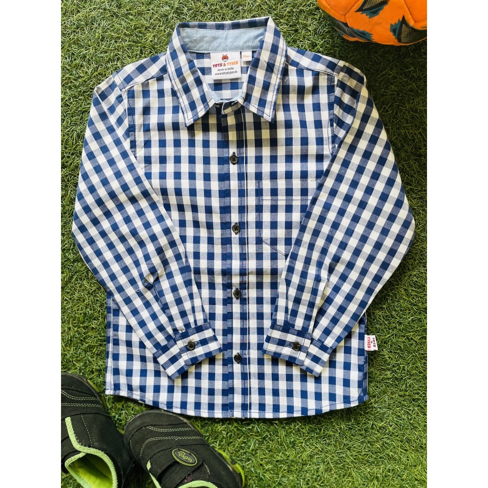 Full Sleeve Cheque Shirt