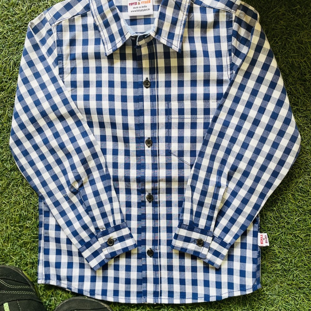 Full Sleeve Cheque Shirt