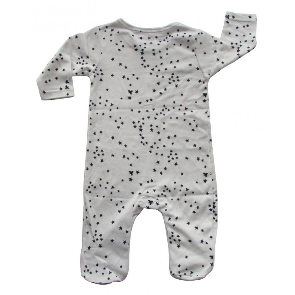 White Bodysuit for Kids - Star