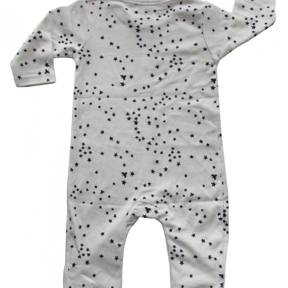 White Bodysuit for Kids - Star
